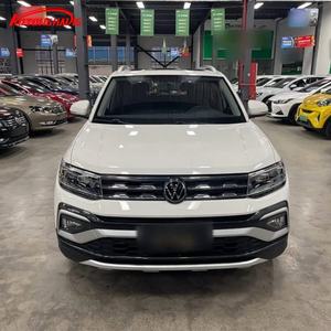 Voiture d'occasion <span class=keywords><strong>2022</strong></span> Volkswagen <span class=keywords><strong>T</strong></span>-<span class=keywords><strong>Cross</strong></span> 1.5T 160CV 7DCT FWD SUV de luxe, rapport d'inspection du véhicule d'occasion, vente en gros de voitures d'occasion en Chine - Product Image 1