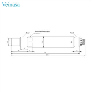 เครื่องวัดค่าการนำไฟฟ้าแบบจุ่มใต้น้ำ Veinasa-DDM106 แบบออนไลน์ ใช้ระบบอิเล็กโทรด รองรับ RS485 Modbus สำหรับตรวจวัดคุณภาพน้ำดื่ม Veinasa-DDM - Product Image 4