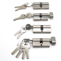 Cerradura de Puerta de Alta Seguridad con Cilindro Europeo de 3 Estrellas, Latón, 6 Pines, Cilindro Doble Europeo, Multipunto, Marca UK Ultion