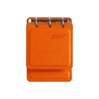 Carnets en cuir PU personnalisables en gros, couverture format A7, carnet à couverture rigide, logo personnalisé, cadeau