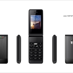 โทรศัพท์ฝาพับ หน้าจอ 1.77 นิ้ว GSM รองรับซิมคู่ เล่น MP3 MP4 กล้องถ่ายรูป โทรศัพท์มือถือปลดล็อค - Product Image 5