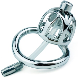 FRRK New Cock Cage Confinement Adult Sex <b>Toy</b> Male Chastity Device Short Chastity Cage <b>for</b> <b>Men</b> Sturdy Sex Tool - Product Image 3