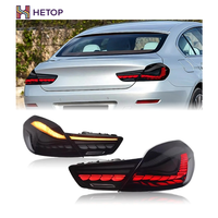 Feux arrière HETOP F06 F12 F13 2010-2017 Série 6 Mise à niveau du feu arrière LED Feux arrière Plug and Play DRL Modifié Écailles de dragon pour BMW