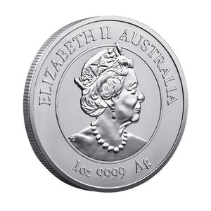 Gedenkmunt 2024 Jaar van de Draak Koningin Elizabeth II Antiek Imitatie Feng Shui Goud Zilver Dubbele Kleur - Product Image 6