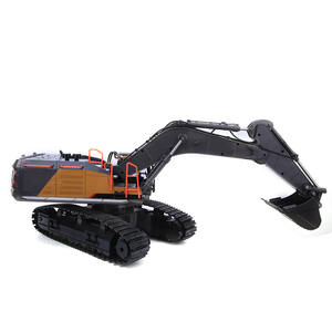 <span class=keywords><strong>Excavadora</strong></span> RC Huina 1592 de 22 Canales, Escala 1:14, Gran Simulación, Modelo de Vehículo, Juguetes de Pasatiempo para Niños con Cuchara de Aleación - Product Image 2