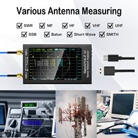 Analyseur de réseau vectoriel NanoVNA-F V2 50KHz-3GHz HF VHF UHF VNA 4.3 "écran tactile 5000mAh analyseur d'antenne de haute précision