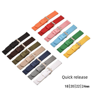 Correa de Reloj de Nailon de Liberación Rápida, Correas de Repuesto para Reloj de 18mm 20mm 22mm 24mm, Correas de Lona para Reloj Inteligente <span class=keywords><strong>Samsung</strong></span> - Product Image 2