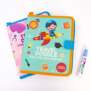 Eğitici Su Sihirli Matı Eğlenceli Su Çizim Matı Seti Geri Dönüşümlü Su Karalama Matı 2 ila 4 Yaş Çocuklar İçin Kendin Yap Boyama - Product Image 3