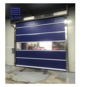 Mềm sửa chữa kho Dock cửa tự động thương mại nhanh chóng cửa tốc độ cao cuộn lên màn trập PVC cửa công nghiệp tốc độ cao - Product Image 2