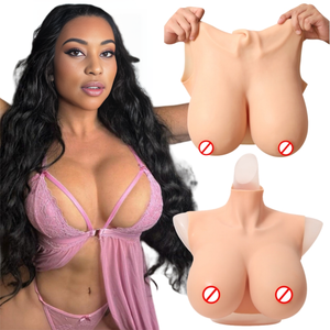 Thực tế Silicone vú hình thức ngực giả cho nam giới để phụ nữ crossdresser transvestite sissy nhân tạo ngực lớn - Product Image 1