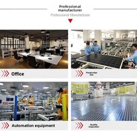 Modules photovoltaïques bifaciaux à double vitrage 182 mm 445 W/460 W, panneaux solaires monocristallins, modèle de stockage d'énergie hors réseau CX-SPK-004