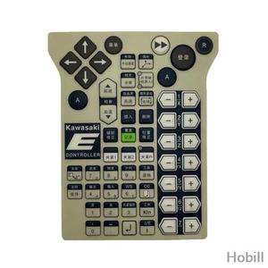 มีสินค้าในสต็อก ทดสอบแล้วใช้งานได้  คีย์ฟิล์มสำหรับจอยควบคุม <span class=keywords><strong>KAWASAKI</strong></span> รุ่น 60337-0284 จัดส่งรวดเร็ว - Product Image 3