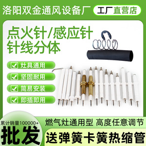 Aiguille d'allumage double or Dhz-02, électrode à étincelle en céramique pour réparation de cuisinière à gaz, pièces de rechange - Product Image 2