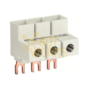 ABB 1SAM201907R1103 Morsettiera Industriale a Vite 3 Poli 50A Rame 11-20 AWG 1-10 Contatti Nuova - Product Image 1