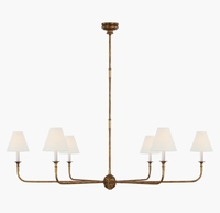 Lampe suspendue YH, style antique, LED décorative, en métal, laiton, LED, îlot de cuisine, or, lustre de salle à manger, luminaire suspendu au plafond