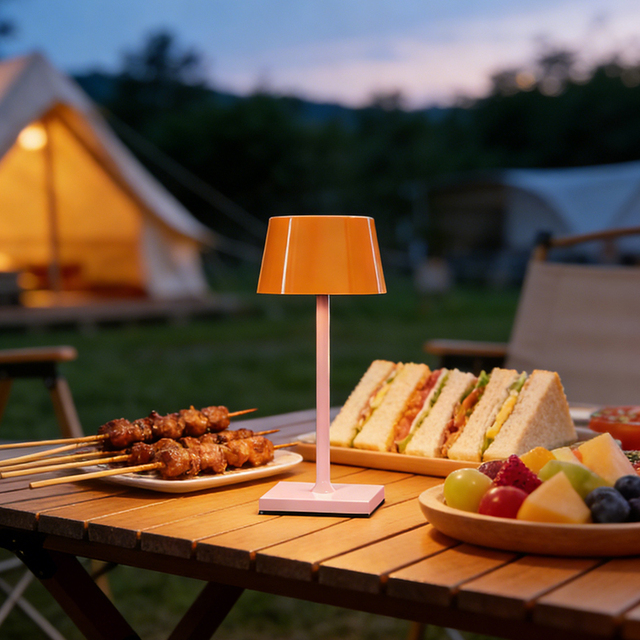 Home Decor Dimmable Gift Idea Portable Rechargeable LED Touch Sensor Night Light Touch Atmosphere Restaurant Table Lamp