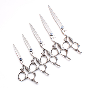 กรรไกรตัดผม 5" 5.5" 6" 440C กรรไกรตัดผมตรง กรรไกรทำผม - Product Image 1