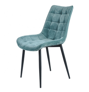 Ensemble <span class=keywords><strong>de</strong></span> table à manger dernier cri avec <span class=keywords><strong>8</strong></span> <span class=keywords><strong>chaises</strong></span> <span class=keywords><strong>grises</strong></span> en velours capitonné pour salle à manger et cuisine - Product Image 2