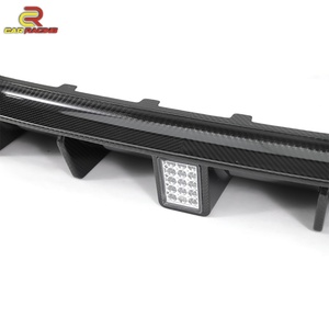 Kit carrosserie R Style 900 en fibre de carbone sèche, spoiler avant et diffuseur arrière pour Classe E W213 E63 2017-2020 - Product Image 5