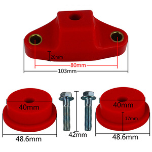 Poyracing Shift Lever <b>Stabilizer</b> Bushing Kit 12 Mm Screw Mount For Subaru Impreza - Product Image 2