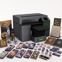 Nouvelle imprimante à jet d'encre UV portable pour l'impression numérique 3C et des cartes mémoire avec plateforme d'aspiration sous vide et vitesse d'impression réglable
