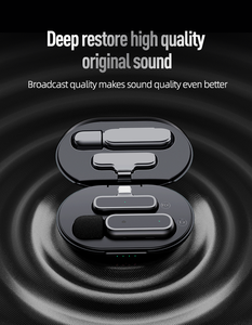 ผู้ผลิต K60 ขายส่งไมโครโฟนไร้สายแบบหนีบปกเสื้อ ระดับมืออาชีพ สินค้าขายดีใหม่ ฟังก์ชั่นหลากหลาย คุณภาพสูง ราคาคุ้มค่า - Product Image 5