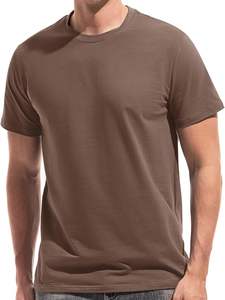 T-shirts pour hommes à manches courtes en tricot solide de qualité supérieure, respirants, dernier design, style formel écologique, prix de gros - Product Image 5