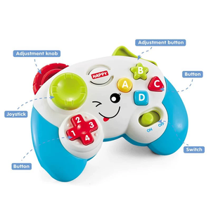 Jouets électriques portatifs amusants, musicaux et lumineux pour l'apprentissage et l'éducation précoce des nourrissons et des tout-petits, pour la mère et le bébé - Product Image 2