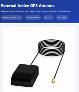 Traceur GPS/GNSS actif professionnel avec antenne GPS externe - Product Image 1