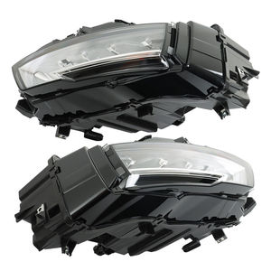 Ensemble de phares LED d'usine en vente, côté gauche + droit, pour <span class=keywords><strong>Nissan</strong></span> <span class=keywords><strong>Rogue</strong></span> SL SV 2021-2023, chrome noir, lentille transparente - Product Image 3