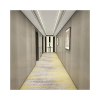 Vente en gros de tapis design moderne Tapis de luxe 5 étoiles hôtel couloir hall Axminster Tapis mur à mur Fournisseur de tapis