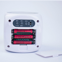 Nouvelle horloge numérique à commande vocale électronique avec projection, affichage au plafond, moniteur de température, fonction snooze, horloge de bureau