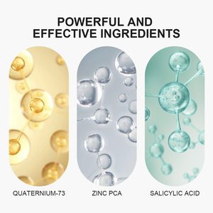 เซรั่มสำหรับสิวสูตรอ่อนโยนพร้อมกรดซาลิไซลิกและสังกะสีช่วยบรรเทาผิวอักเสบและรอยแผลเป็นจากโรงงาน - Product Image 4