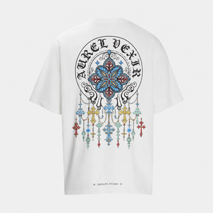 T-shirt personnalisé pour grand-mère chrétienne, manches courtes, 100% coton, cadeau religieux pour la fête des mères - Product Image 1