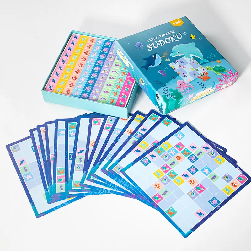 Most Popular Educational Sudoku Toy for Kids Interactive Indoor Underwater Paradise Fun and Interesting for Development