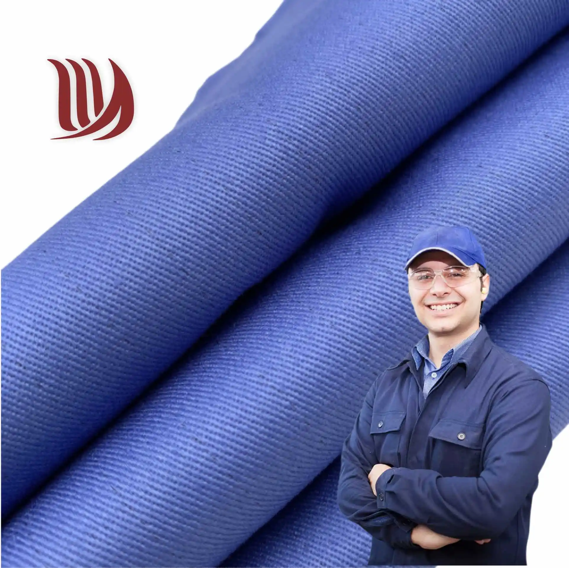 Tissu de costume de travail T/C 80/20 21*16 128*60 tissu de coton polyester sergé pour uniformes