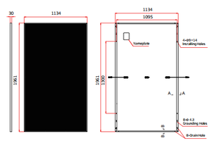 ソーラーパネルTrina工場直販高品質ソーラーパネル頂点S + TSM-NEG18R.25 505W - Product Image 2