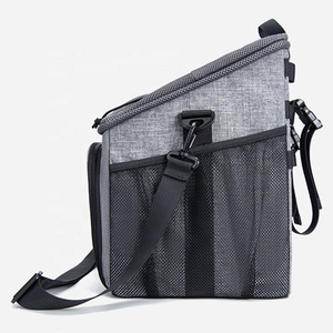 Petit animal panier <span class=keywords><strong>de</strong></span> vélo pour <span class=keywords><strong>chien</strong></span> à côtés souples <span class=keywords><strong>sac</strong></span> à dos <span class=keywords><strong>de</strong></span> <span class=keywords><strong>transport</strong></span> pour animaux <span class=keywords><strong>de</strong></span> compagnie en maille respirante et remorque <span class=keywords><strong>de</strong></span> vélo pour <span class=keywords><strong>chien</strong></span> moyen chat chiots - Product Image 3