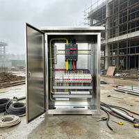 Armoire de commande extérieure étanche FUKEN 3 phases 380V 400A IP55 en acier inoxydable pour distribution électrique d'usine