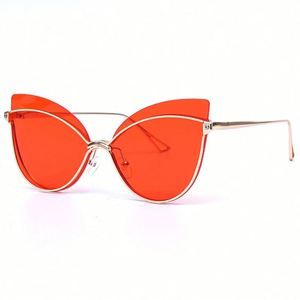 Gafas de Sol de Moda 2020, Diseño Moderno, de Lujo, Fabricación Premium, Gafas de Sol Metálicas con Protección UV, Estilo Ojo de Gato - Product Image 5