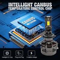 IKAS Factory Super brillante LED K12 240W 50000LM H4 haz Alto y Bajo 12V 24V faros Led H1 H3 H4 H7 H11 9005 9006 bombillas LED