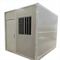 Logement modulaire préfabriqué pliable, conteneur portable, maison temporaire pliable pour dortoir, bureau, bâtiment