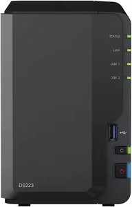 <span class=keywords><strong>DS223</strong></span> Solution de stockage en réseau haute performance Nas à 2 baies avec condition USB Stockage en nuage privé à usage domestique - Product Image 2