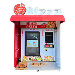 Distributeur automatique de pizzas sans pilote 24 heures sur 24, livraison de restauration <span class=keywords><strong>rapide</strong></span> pour les grands centres commerciaux paiement par pièces pour café pizza - Product Image 1