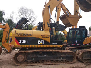 Excavadora Caterpillar 313D usada original de 13 toneladas, excavadora de cadenas CAT313D con motor C4.2 para el mercado de África y Sudamérica. - Product Image 1