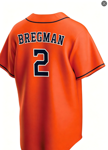 Nouveau Maillot de <span class=keywords><strong>Baseball</strong></span> 2026 pour Hommes – Broderie 27 ALTUVE, 44 ALVEREZ, 2 BREGMAN, 3 PENA – Vente en Gros et Livraison Directe - Product Image 5