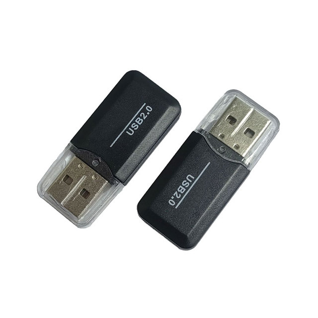 Cantell Factory Supply Custom Logo Universal Gift Card Reader High Speed SD/TF Card USB 2.0 Computer Card Reader