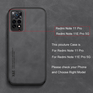 Funda magnética de cuero de lujo para móvil, cubierta con placa de Metal para <span class=keywords><strong>Xiaomi</strong></span> Redmi <span class=keywords><strong>Note</strong></span> <span class=keywords><strong>11</strong></span> 10 9 Pro 11S 10S Note11 11Pro POCO X3 NFC Pro F3 - Product Image 3