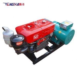 15KW Three-phase Single Cylinder Diesel Generator Set with Remote <b>Control</b> All Copper <b>Wire</b> 24V DC Electric Start ISO Certified - Product Image 2