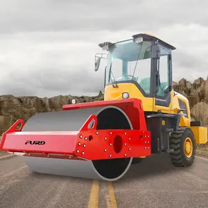 FYL-D206 has beautiful and robust cab has compact structure high cost performance road roller